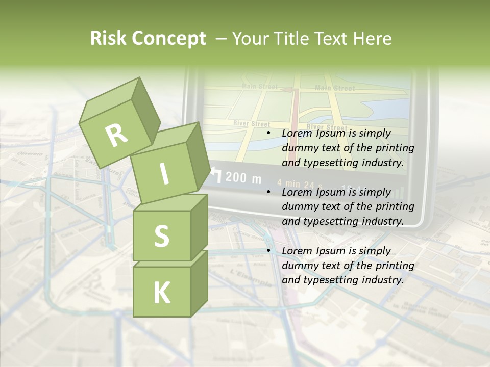 Navigator Device PowerPoint Template