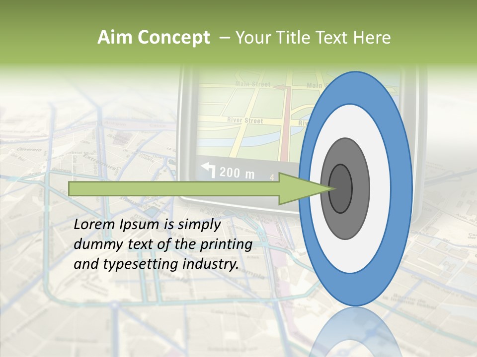 Navigator Device PowerPoint Template