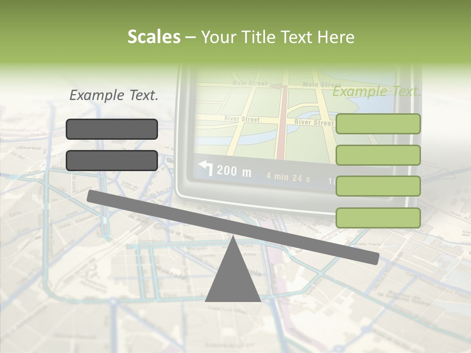 Navigator Device PowerPoint Template