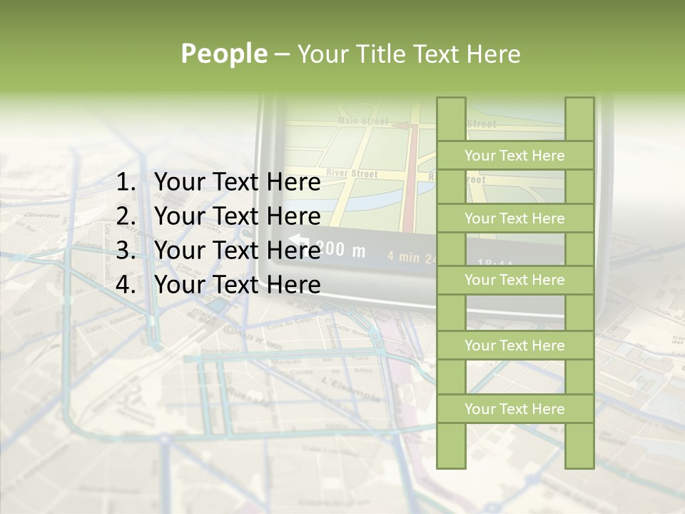Navigator Device PowerPoint Template