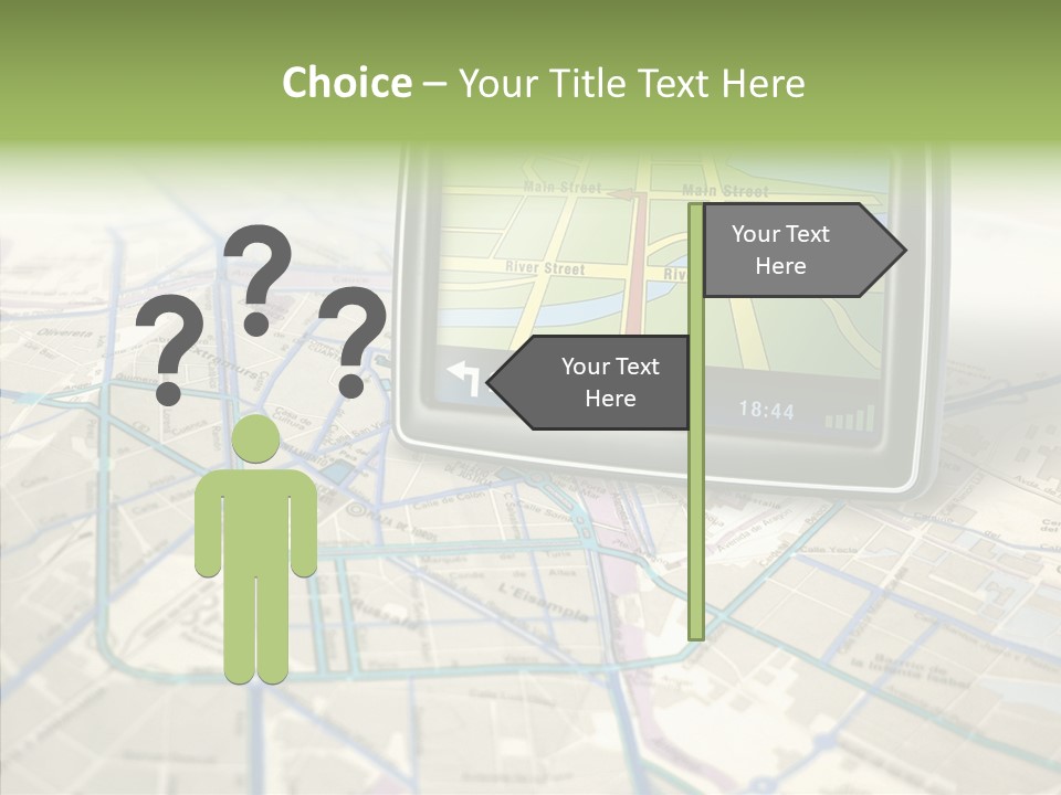 Navigator Device PowerPoint Template