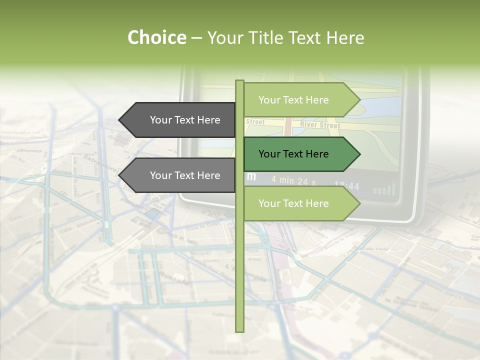 Navigator Device PowerPoint Template