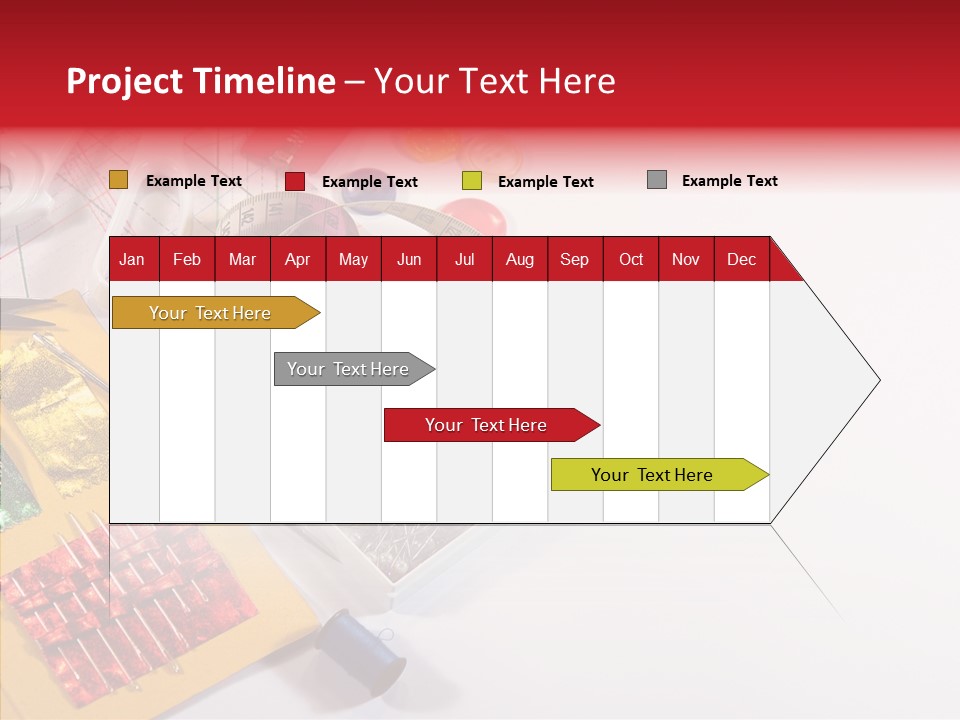 Sewing Tools PowerPoint Template