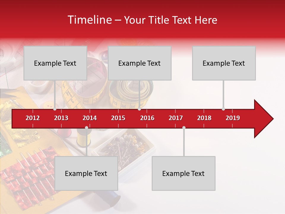 Sewing Tools PowerPoint Template