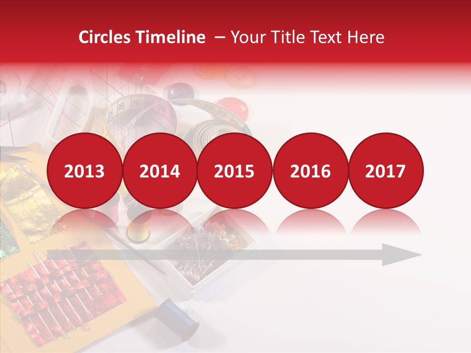 Sewing Tools PowerPoint Template