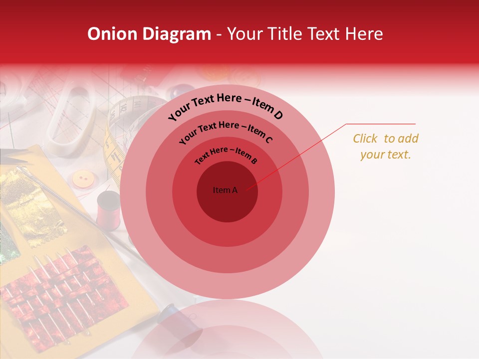 Sewing Tools PowerPoint Template