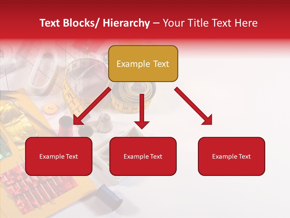 Sewing Tools PowerPoint Template