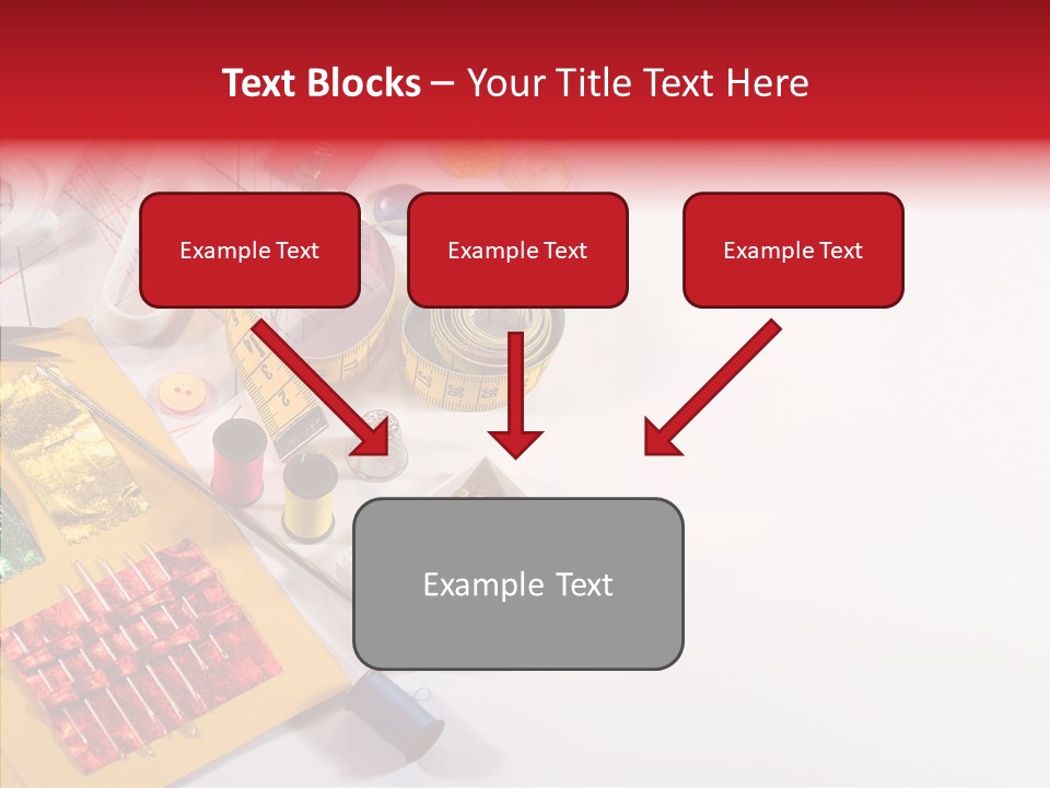 Sewing Tools PowerPoint Template
