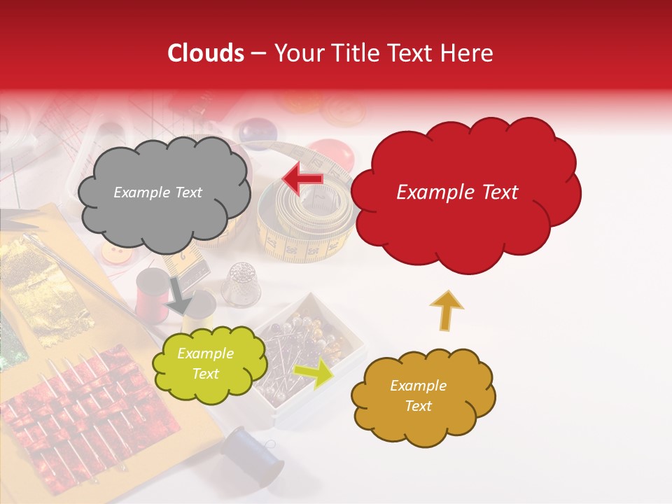 Sewing Tools PowerPoint Template