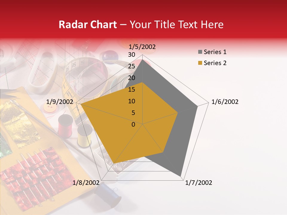 Sewing Tools PowerPoint Template