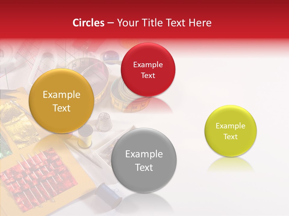 Sewing Tools PowerPoint Template