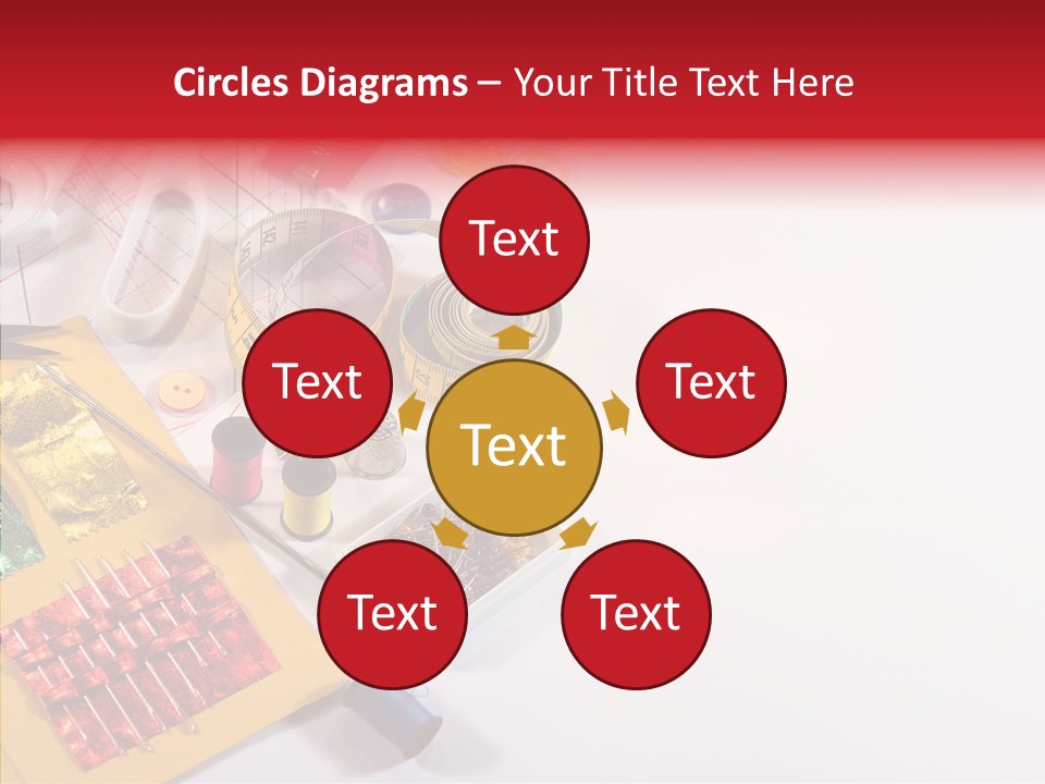 Sewing Tools PowerPoint Template