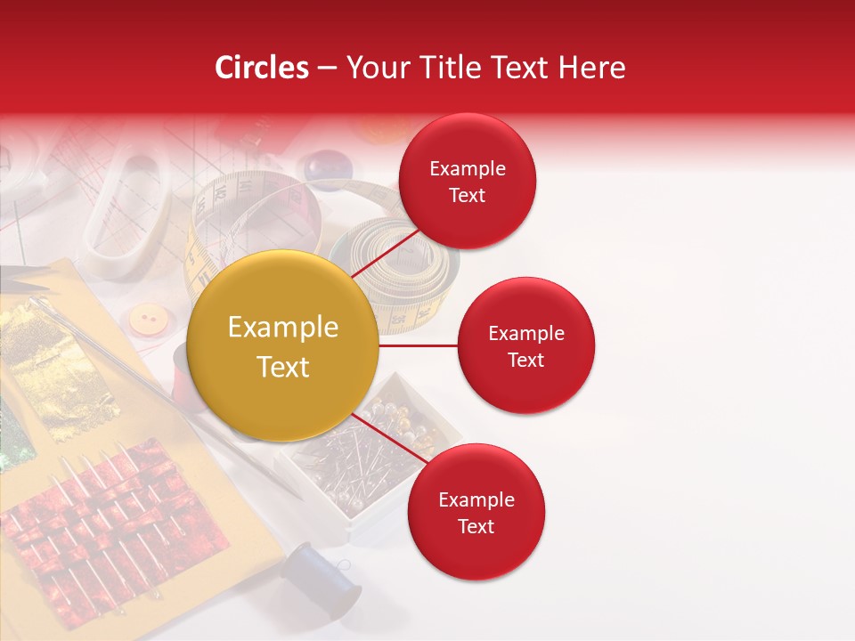 Sewing Tools PowerPoint Template