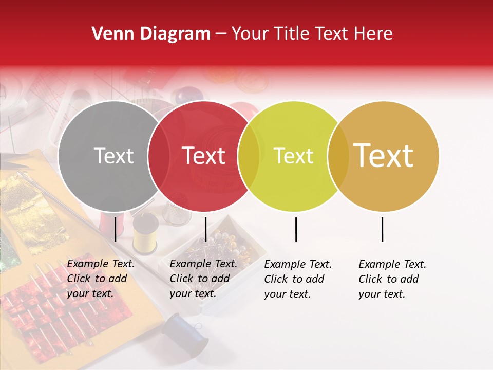 Sewing Tools PowerPoint Template