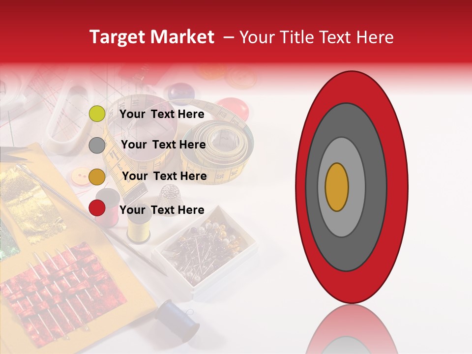 Sewing Tools PowerPoint Template