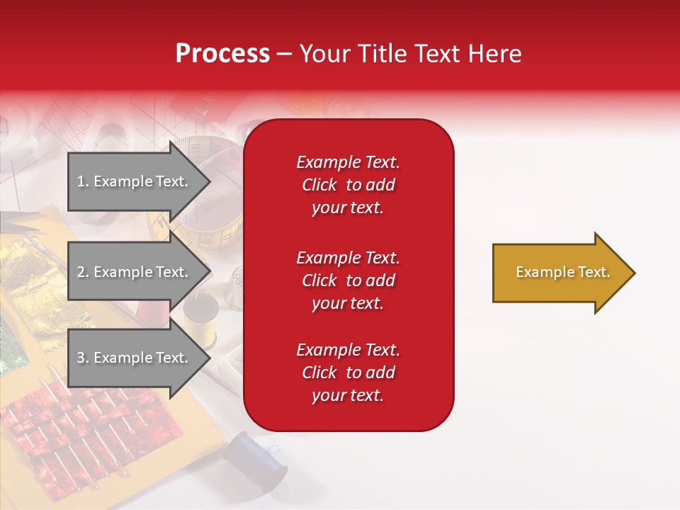 Sewing Tools PowerPoint Template