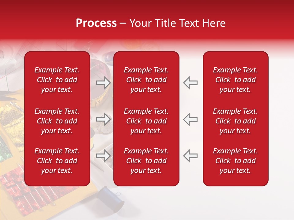 Sewing Tools PowerPoint Template