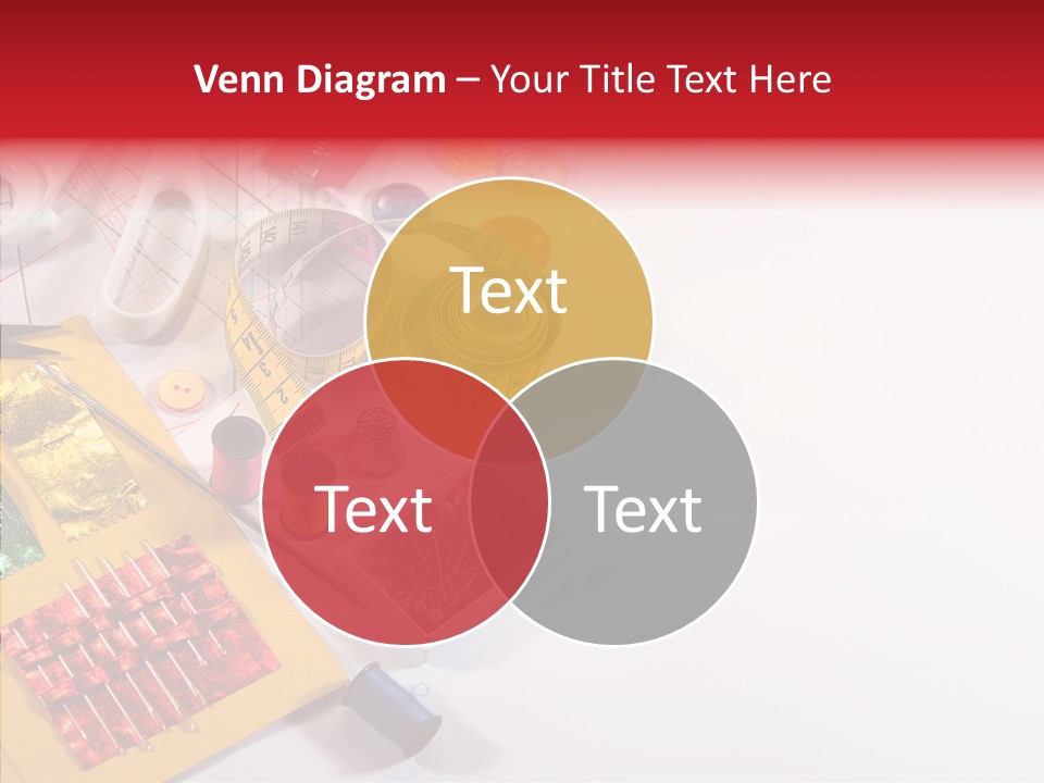 Sewing Tools PowerPoint Template
