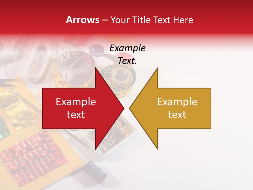 Sewing Tools PowerPoint Template