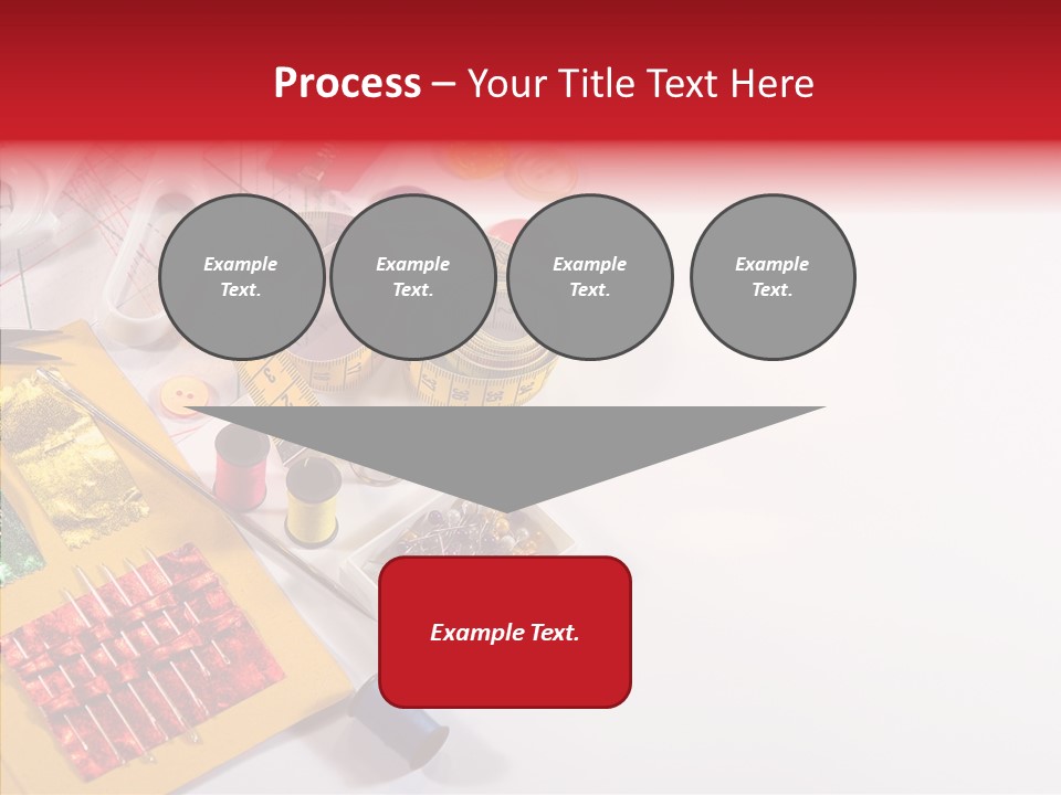 Sewing Tools PowerPoint Template
