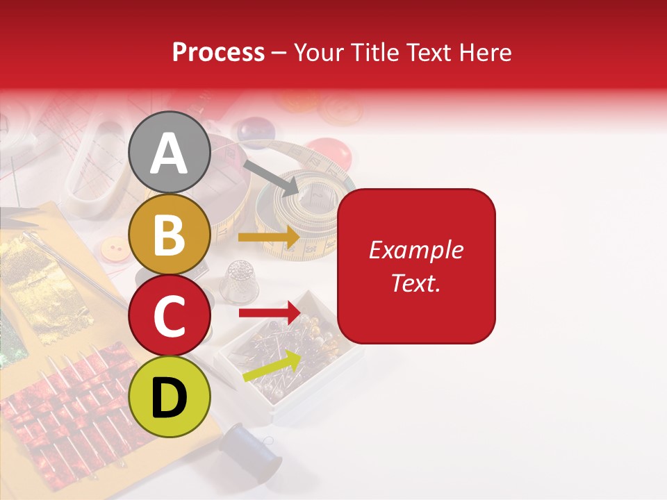 Sewing Tools PowerPoint Template