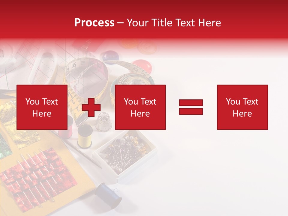 Sewing Tools PowerPoint Template