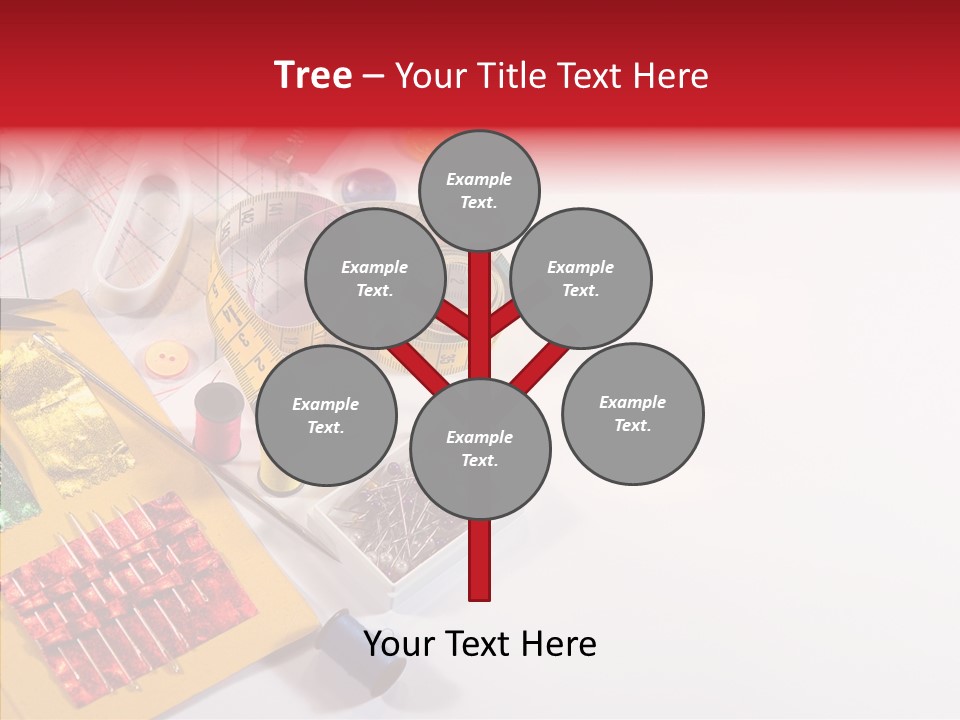 Sewing Tools PowerPoint Template