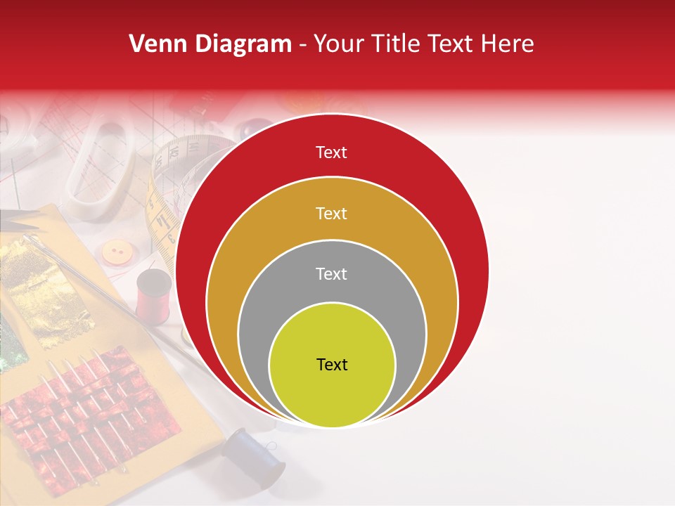 Sewing Tools PowerPoint Template