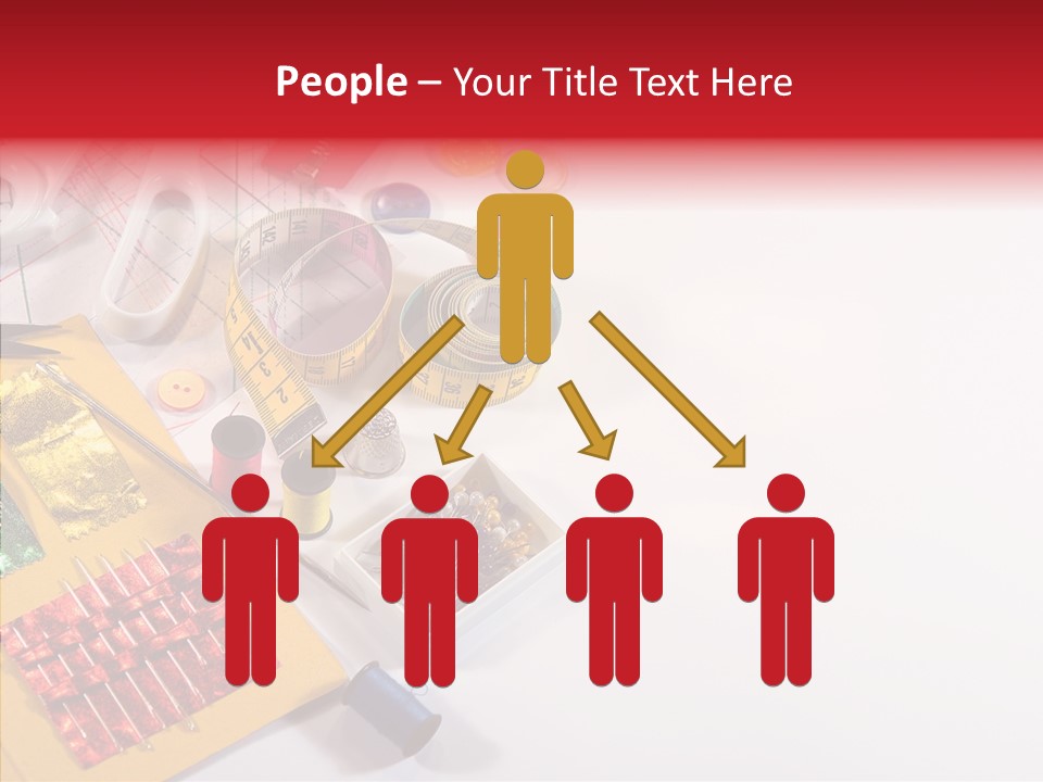 Sewing Tools PowerPoint Template