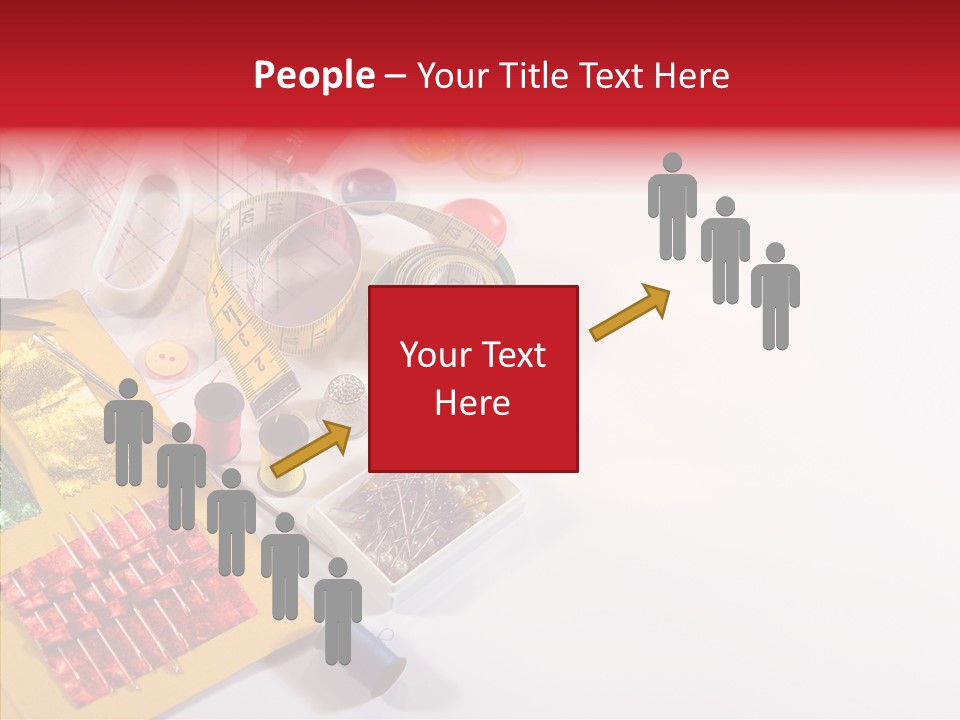 Sewing Tools PowerPoint Template