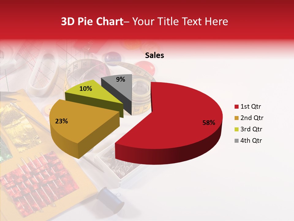 Sewing Tools PowerPoint Template