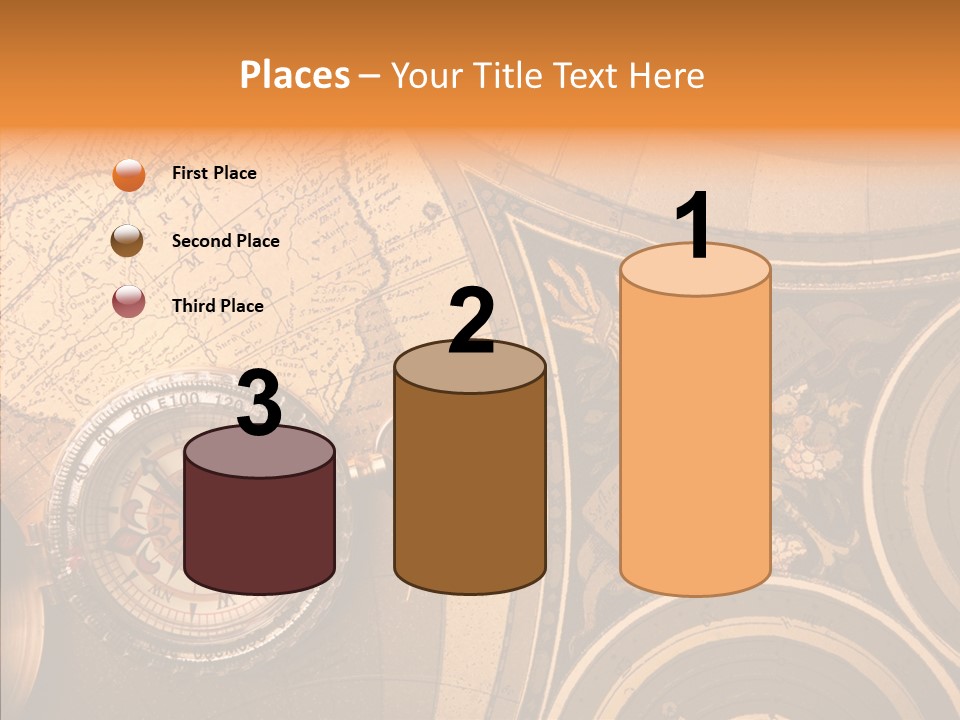 Explore South Paper PowerPoint Template