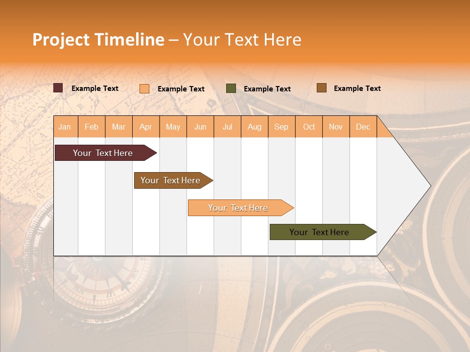 Explore South Paper PowerPoint Template
