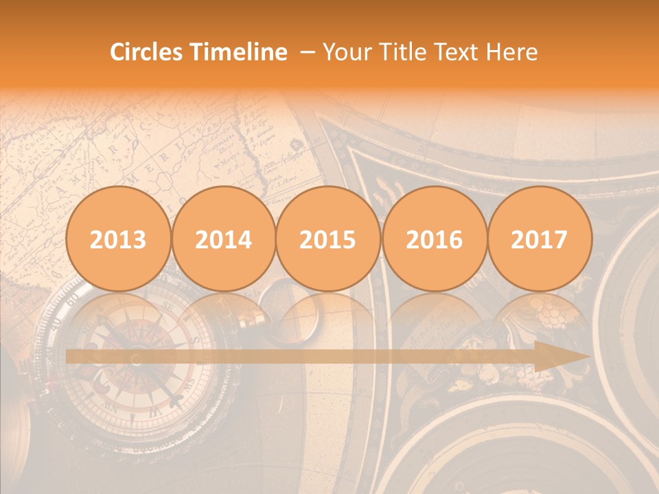 Explore South Paper PowerPoint Template