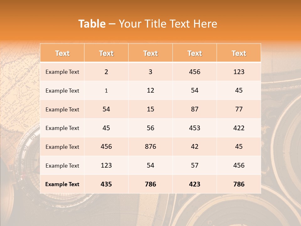 Explore South Paper PowerPoint Template