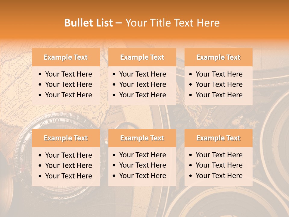 Explore South Paper PowerPoint Template