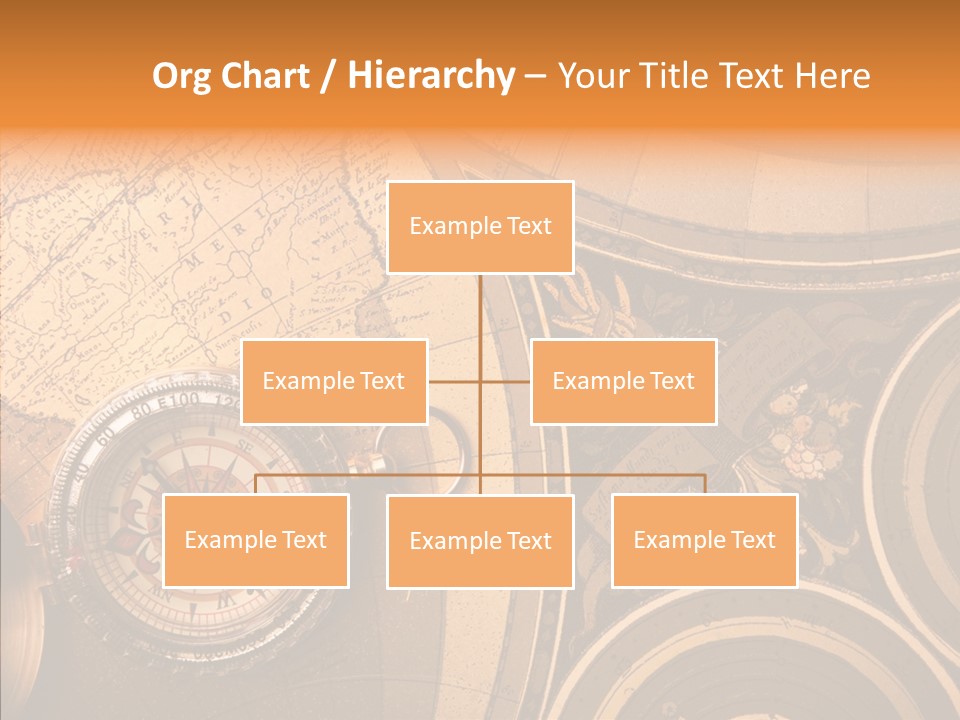 Explore South Paper PowerPoint Template