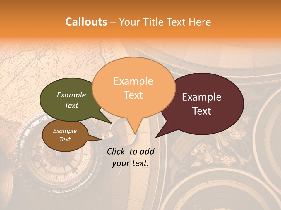 Explore South Paper PowerPoint Template