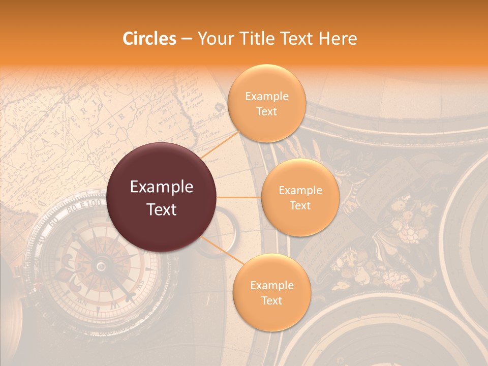 Explore South Paper PowerPoint Template