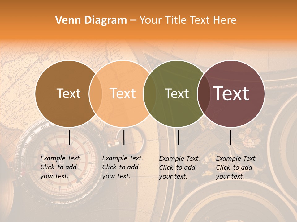 Explore South Paper PowerPoint Template