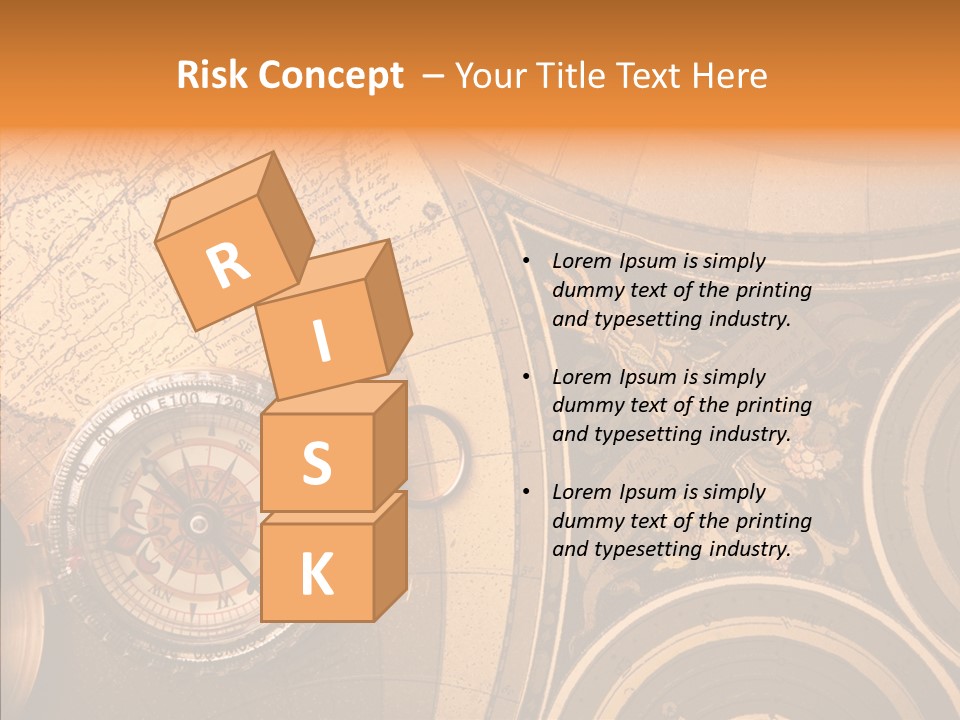 Explore South Paper PowerPoint Template