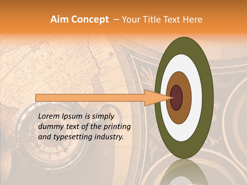 Explore South Paper PowerPoint Template