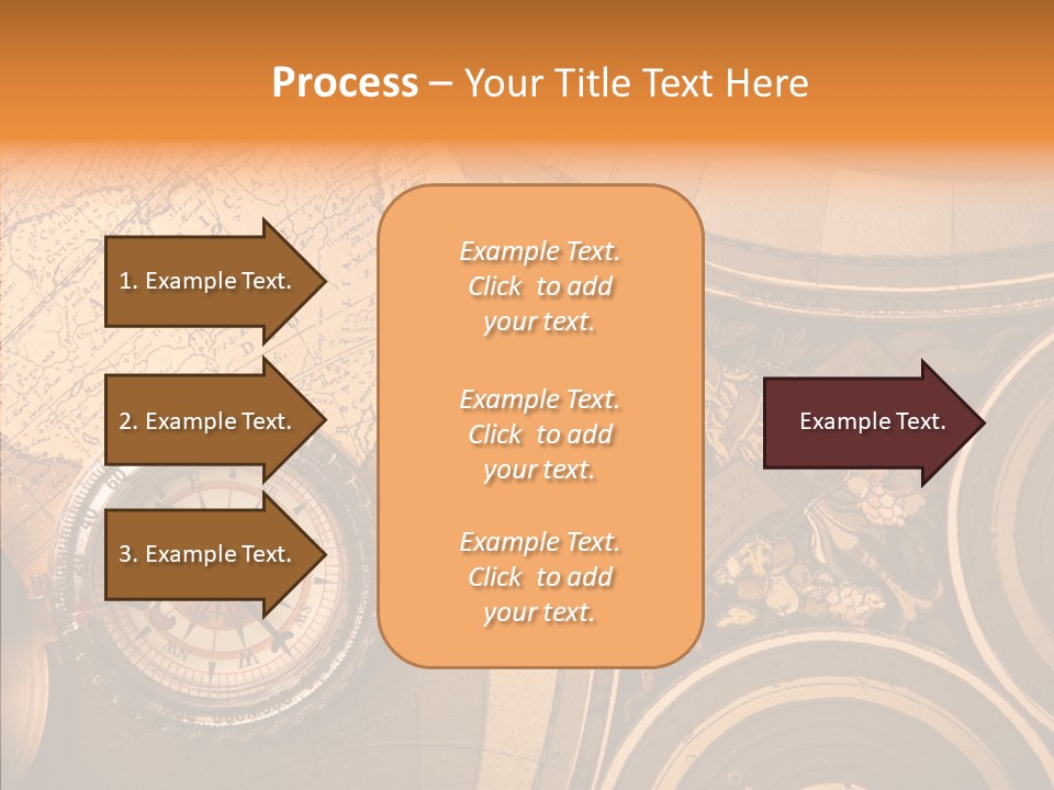 Explore South Paper PowerPoint Template