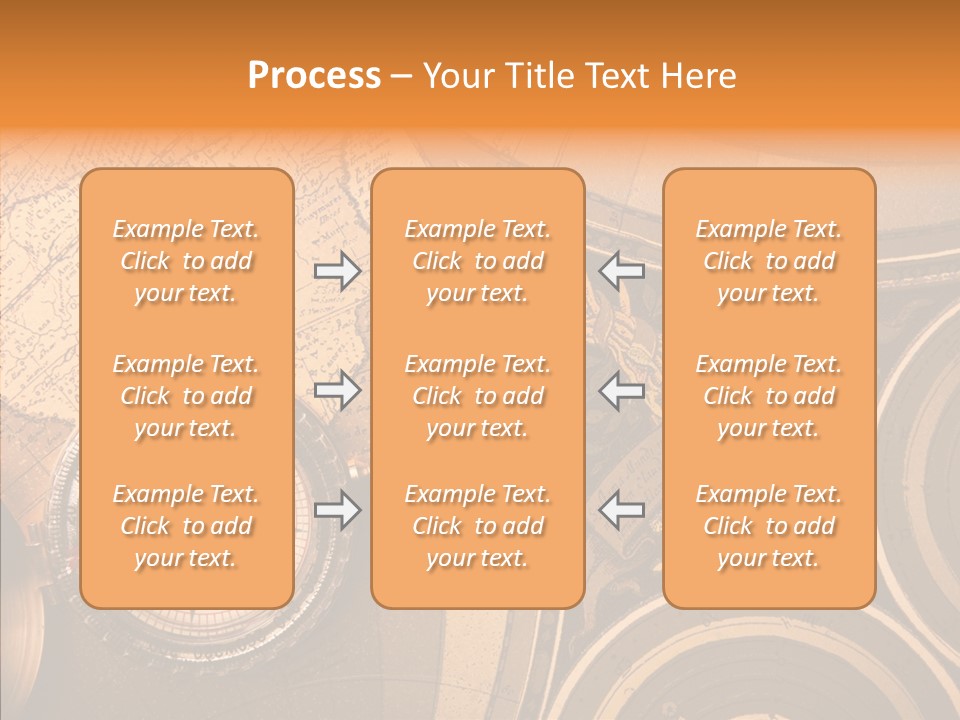 Explore South Paper PowerPoint Template