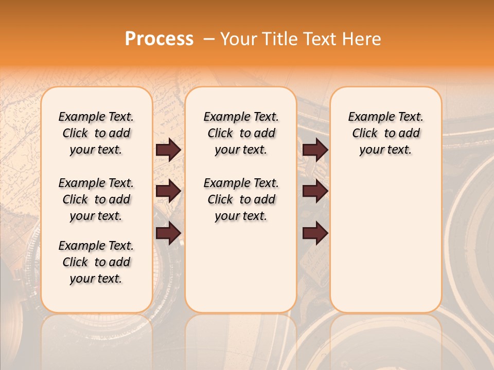 Explore South Paper PowerPoint Template