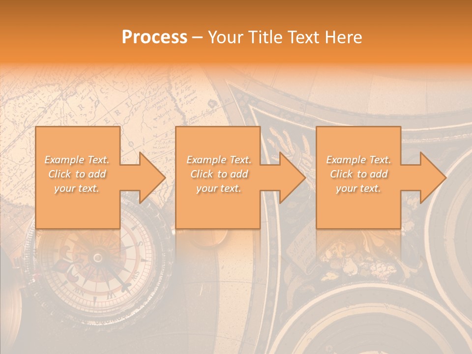 Explore South Paper PowerPoint Template