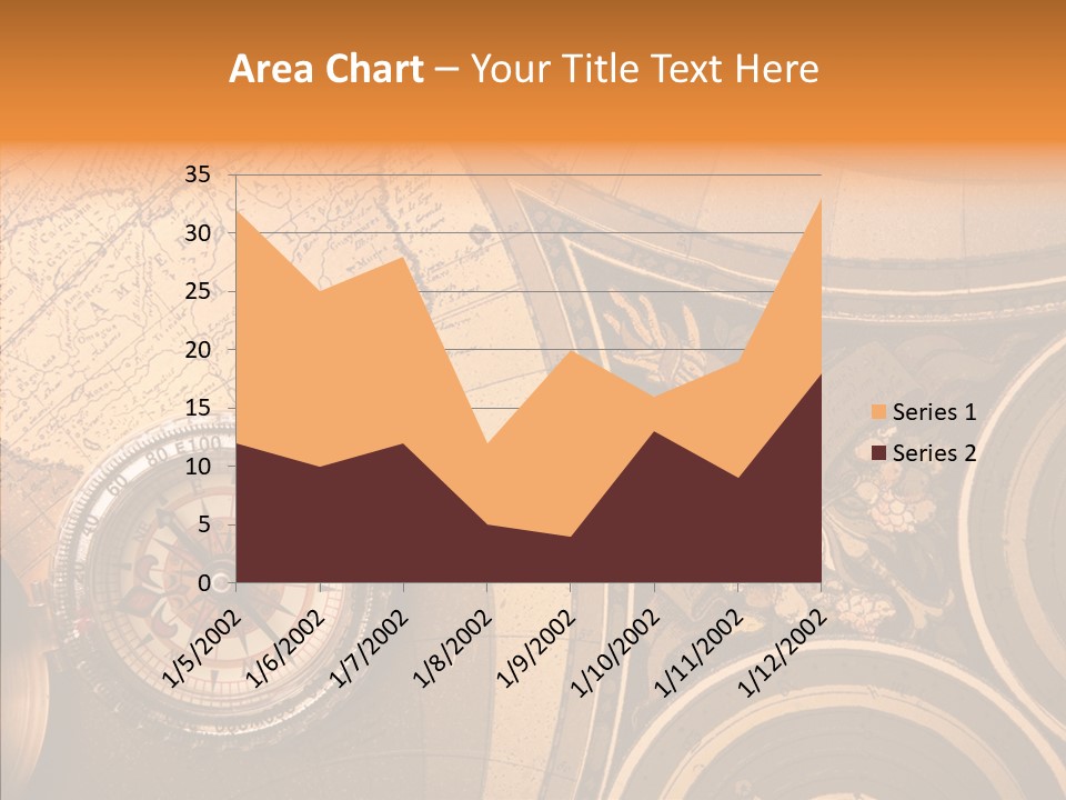 Explore South Paper PowerPoint Template