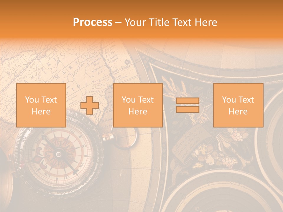 Explore South Paper PowerPoint Template