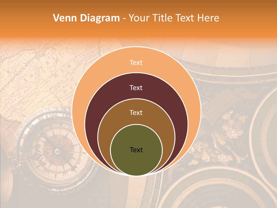Explore South Paper PowerPoint Template