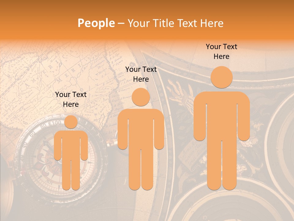 Explore South Paper PowerPoint Template